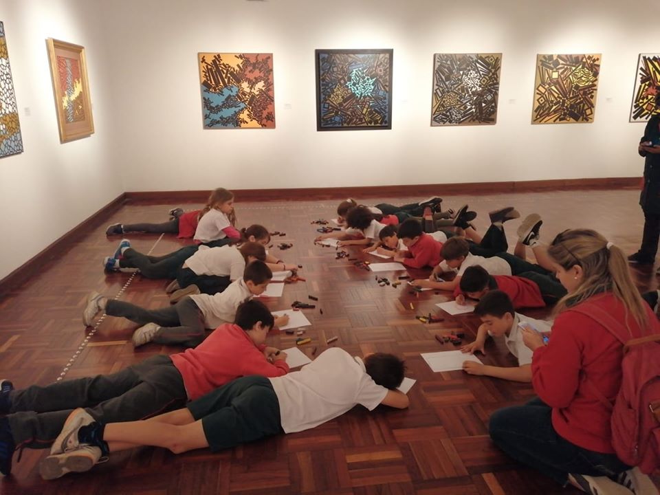 Visita escolar al Museo Nacional de Artes Visuales