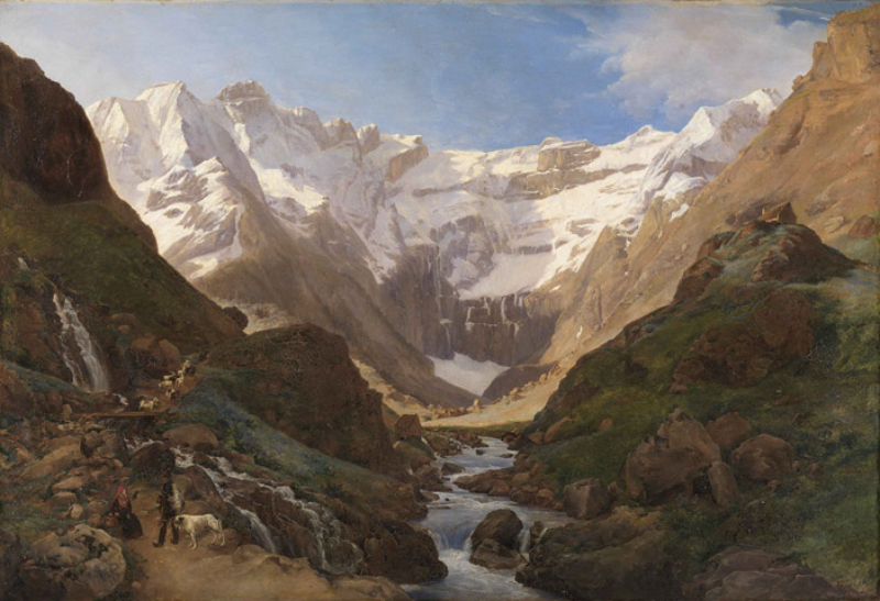 Mujer, cuerpo, montaña