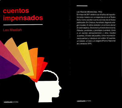 Presentación del libro «Cuentos impensados», de Leo Maslíah