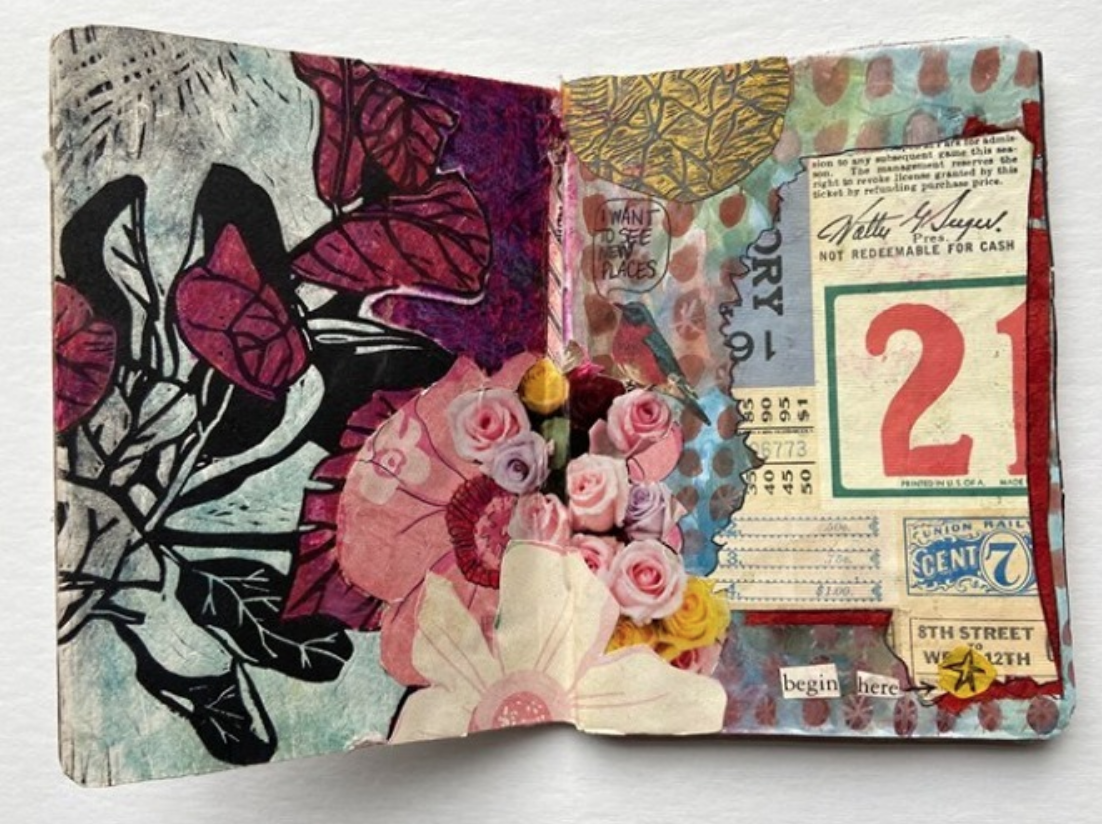 Cuaderno de Stephanie Elise Flier, en The Sketchbook Project