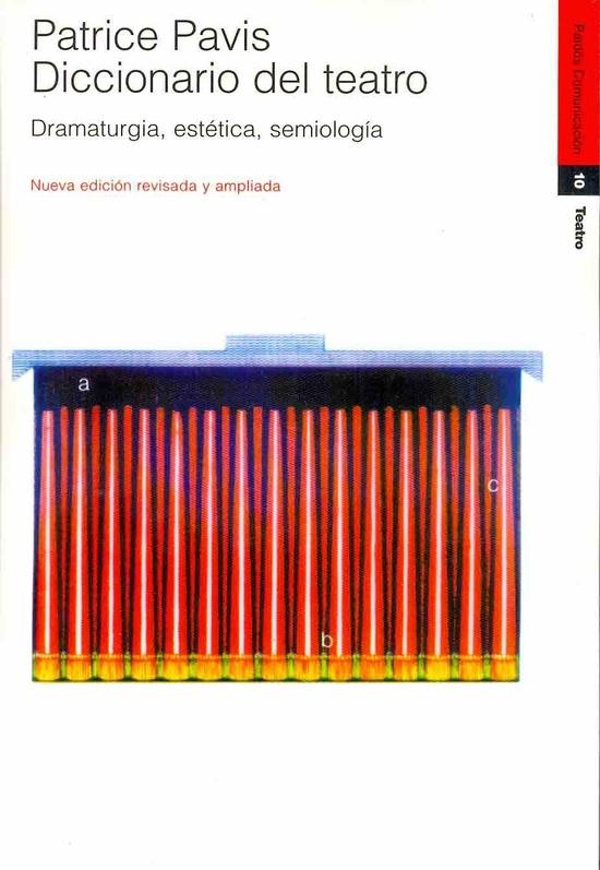 DICCIONARIO DEL TEATRO. DRAMATURGIA