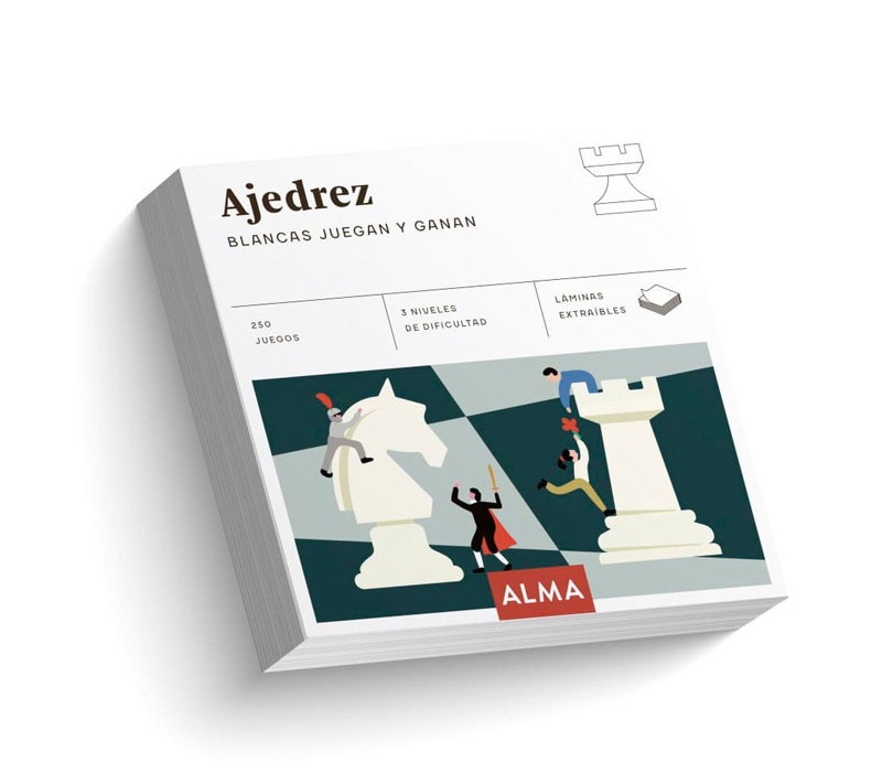 AJEDREZ: BLANCAS JUEGAN Y GANAN