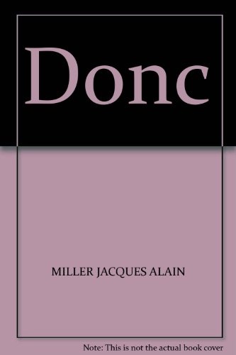 DONC - LA LÓGICA DE LA CURA
