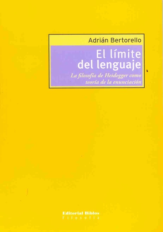 EL LÍMITE DEL LENGUAJE