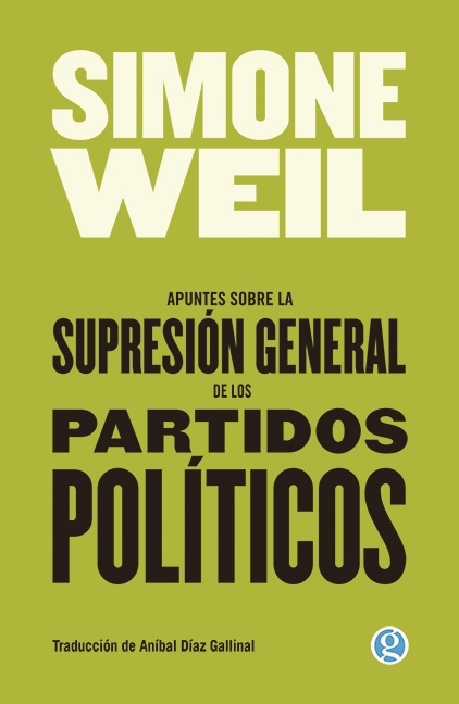 SUPRESIÓN GENERAL DE LOS PARTIDOS POLÍTICOS