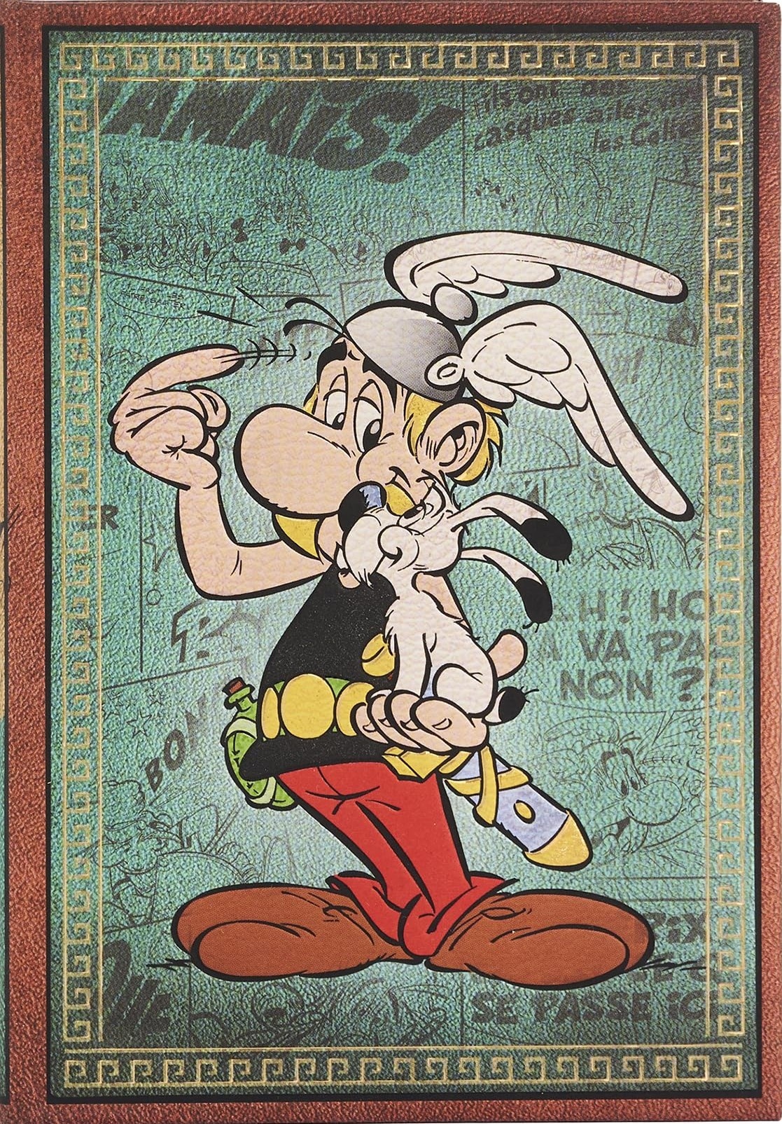 LIBRETA ASTERIX THE GUAL. MIDI TAPA DURA RENGLÓN